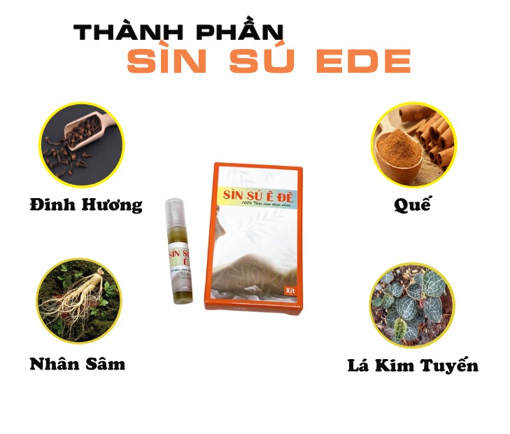 Thành phần sìn sú ede