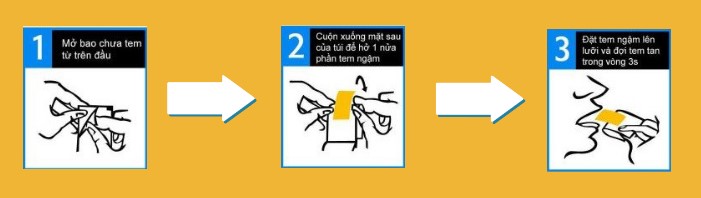 Cách sử dụng tem ngậm hiệu quả nhất