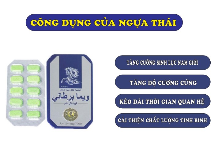 Công dụng viên uống ngựa thái xanh