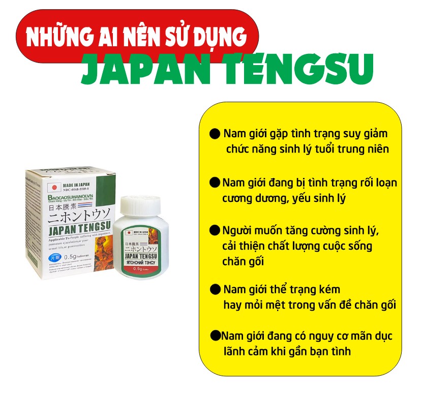 Những ai nên dùng Japan Tengsu