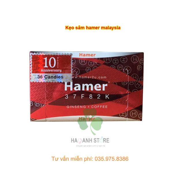 Kẹo sâm hamer malaysia