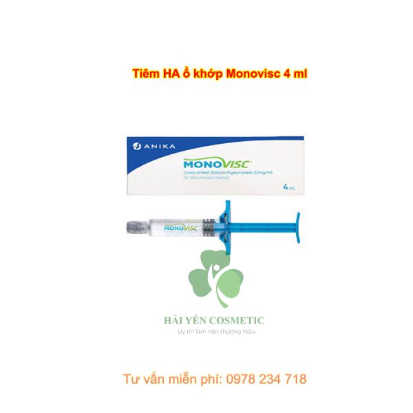 MONOVISC: TIÊM HA Ổ KHỚP 1 Mũi x 4ml (Mỹ)