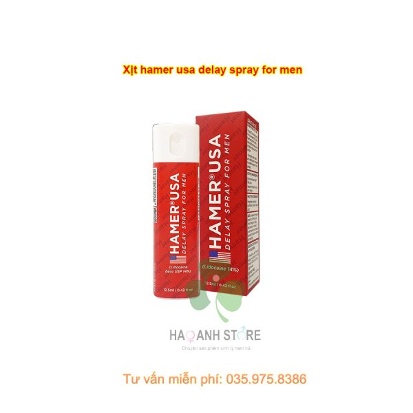 Xịt hamer usa delay spray for men