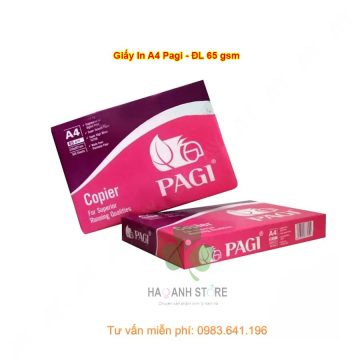 Giấy A4 Pagi 65gsm