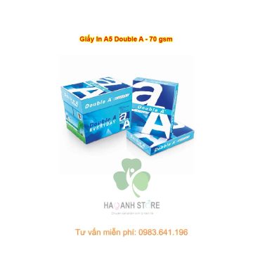 Giấy Double A A5 70gsm