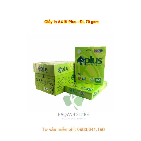 Giấy IK Plus 70 A4
