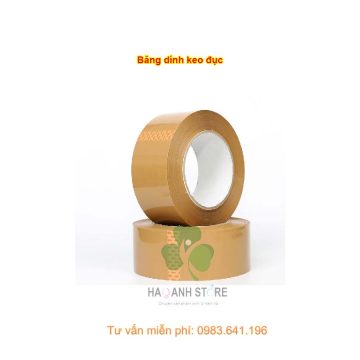 Băng dính vàng dán thùng 150ya