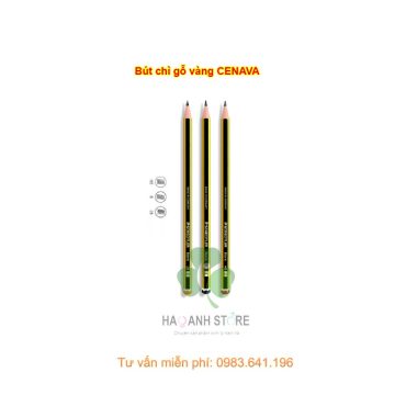 Bút chì gỗ vàng cenava