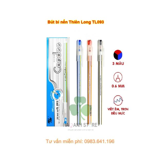 Bút bi nến thiên long TL093