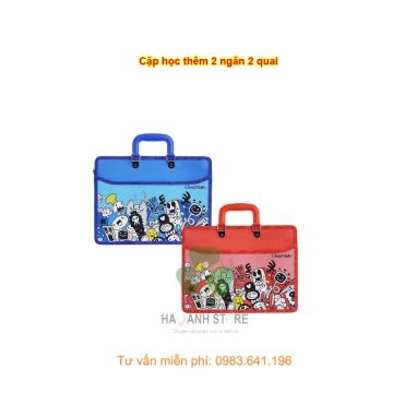 Cặp học thêm 2 quai 2 ngăn