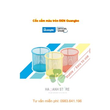 Cốc cắm bút màu tròn Guangbo