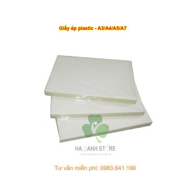 Giấy ép plastic