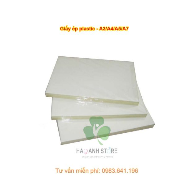 Giấy ép plastic