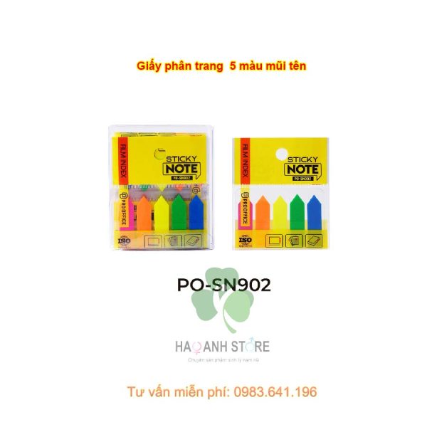 Giấy phân trang mũi tên