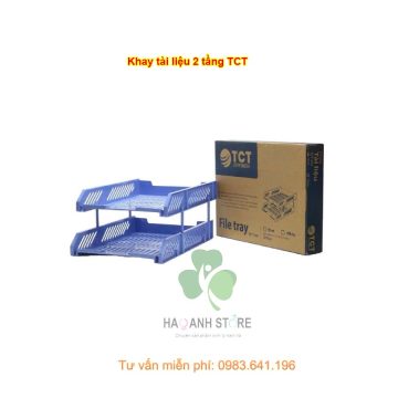 Khay để tài liệu 2 tầng