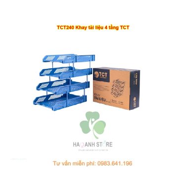 Khay để tài liệu 4 tầng