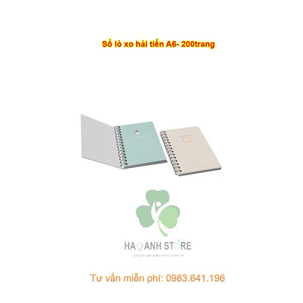 Sổ lò xo a6 hải tiến 200trang