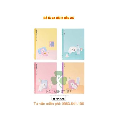 Sổ lò xo đôi 2 đầu A5