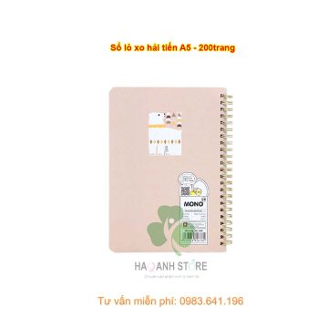 Sổ lò xo hải tiến a5